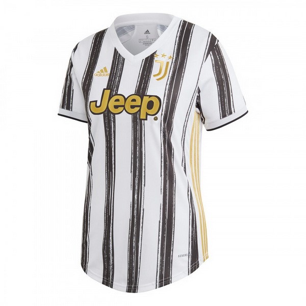Maillot Football Juventus Domicile Femme 2020-21 Noir Blanc